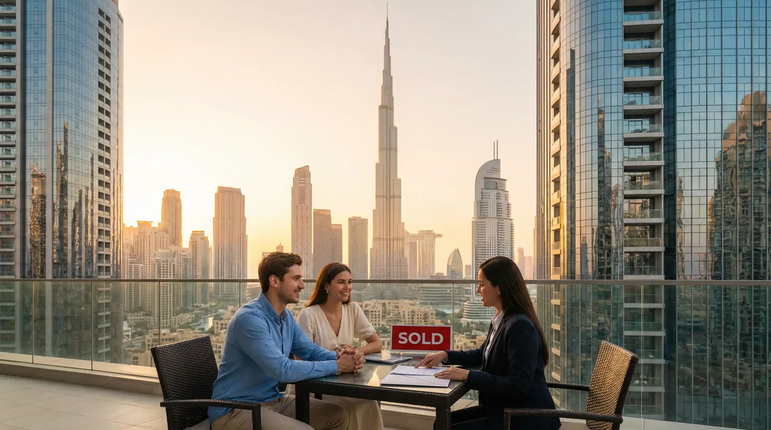 Dubai Real Estate Sunrise scaled