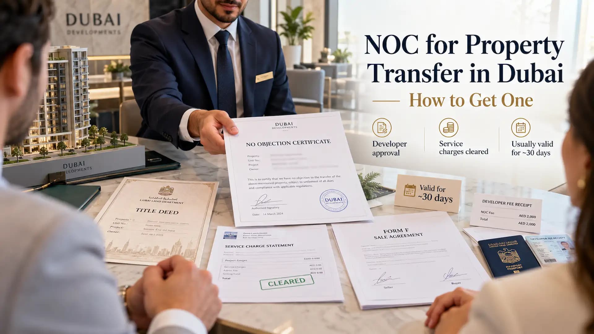 NOC for Property Transfer in Dubai
