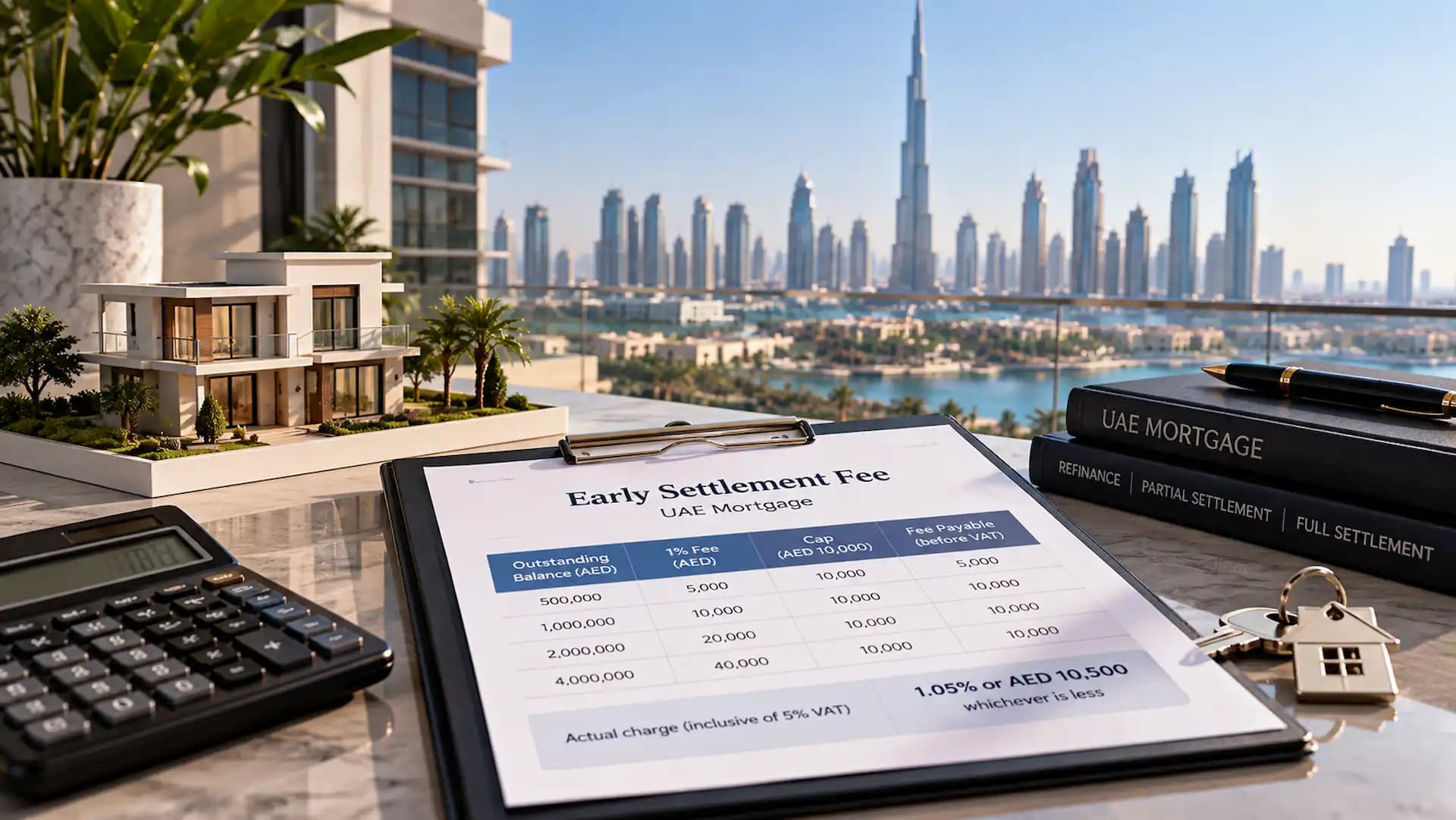 Early Settlement Fee on a UAE Mortgage
