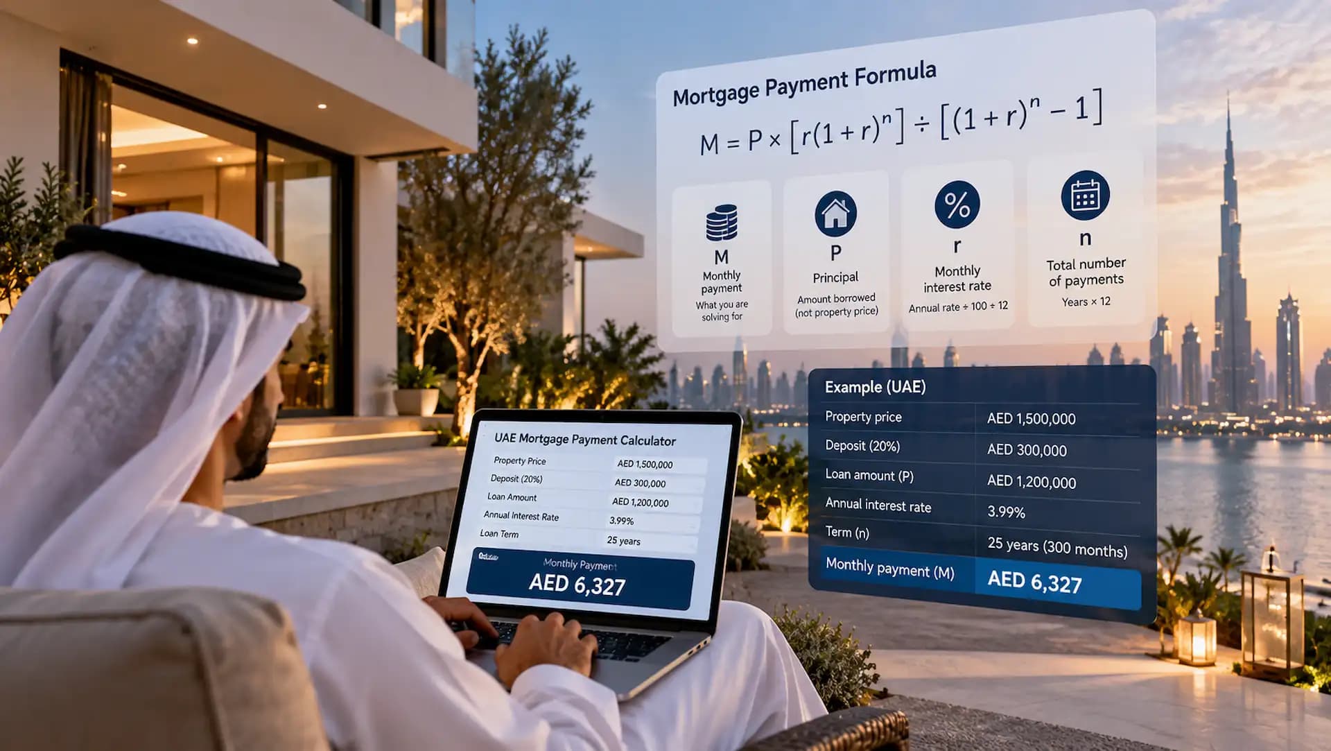 How to Calculate Mortgage Payments in the UAE